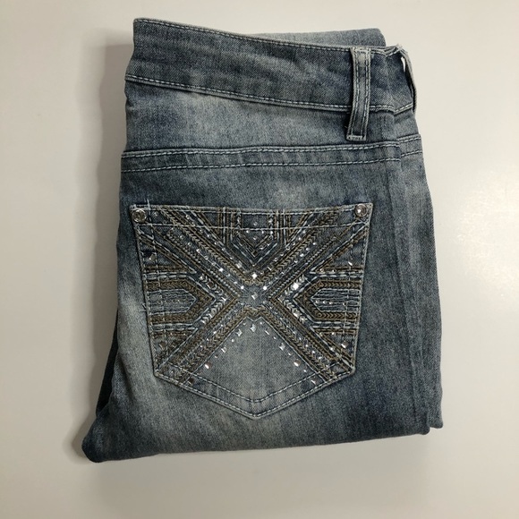 Mood jeans for women boot cut size 5 light jeans - Picture 1 of 11